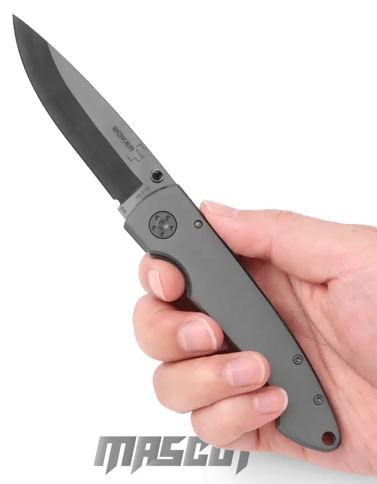 BOKER PLUS ANTI-MC /陶瓷刃材.鈦合金柄-折刀│摺疊刀- 宏均國際