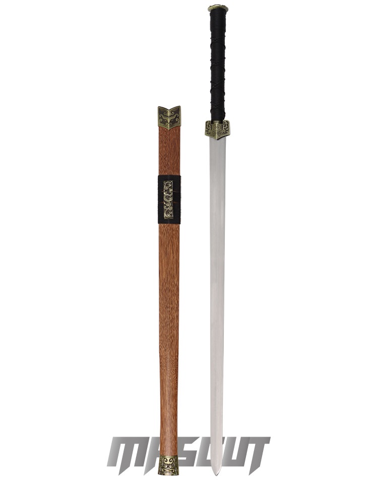 漢劍28吋鋅合金裝.花梨木.錳鋼-中國劍│中國劍- 宏均國際/MASCUT世界名刀