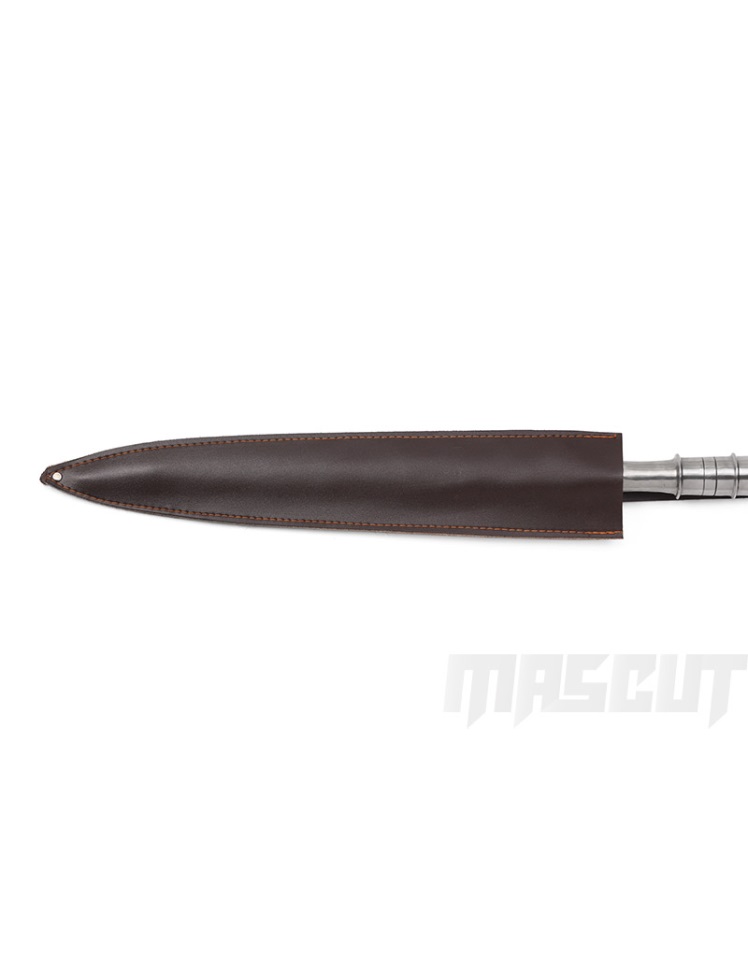 趙雲槍頭花紋鋼(木柄)-長兵器│武術I 太極劍I 木刀- 宏均國際/MASCUT