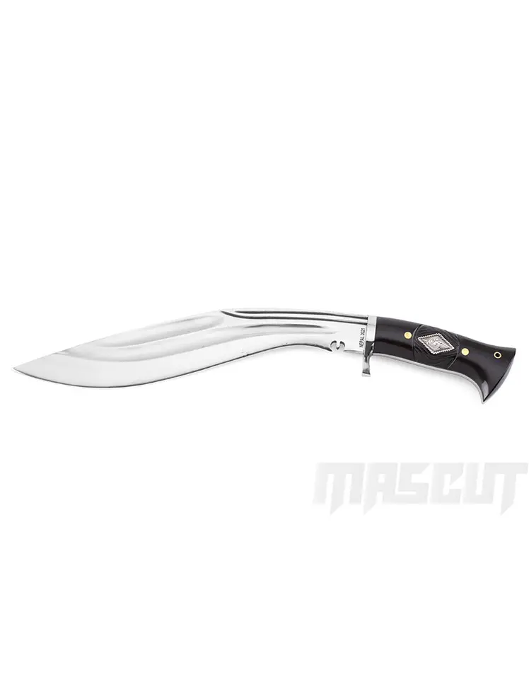 KHAI 鏡面獵刀三型-直刀│戶外刀- 宏均國際/MASCUT世界名刀