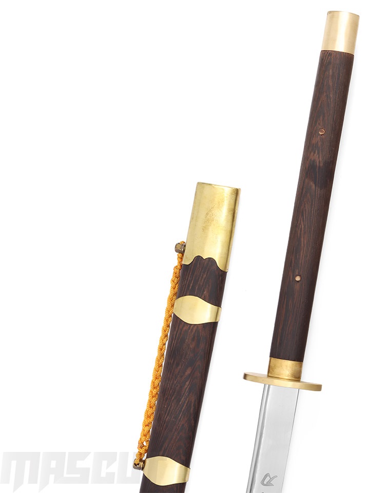 不銹鋼苗刀-雞翅木-中國刀│中國刀- 宏均國際/MASCUT世界名刀