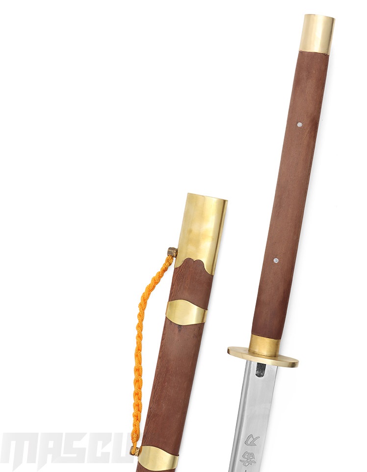 苗刀落淵] 繍春刀 牛尾刀 苗刀 手鍛造打 鋼刀