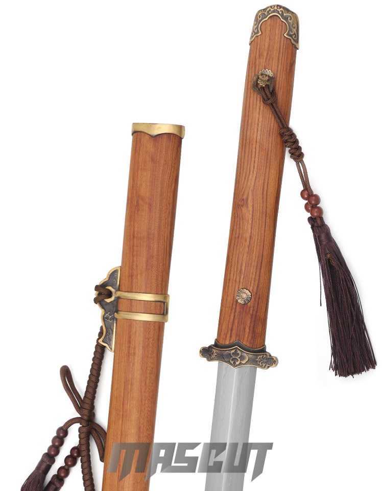 短刀，古銅製，「建安二年永寶」，時代物 短刀，古銅製，「建安二年永