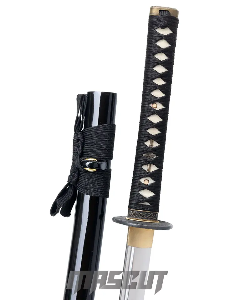 松本武士-不銹鋼居合刀(黑)-武士刀│武士刀I 打刀I 太刀- 宏均國際