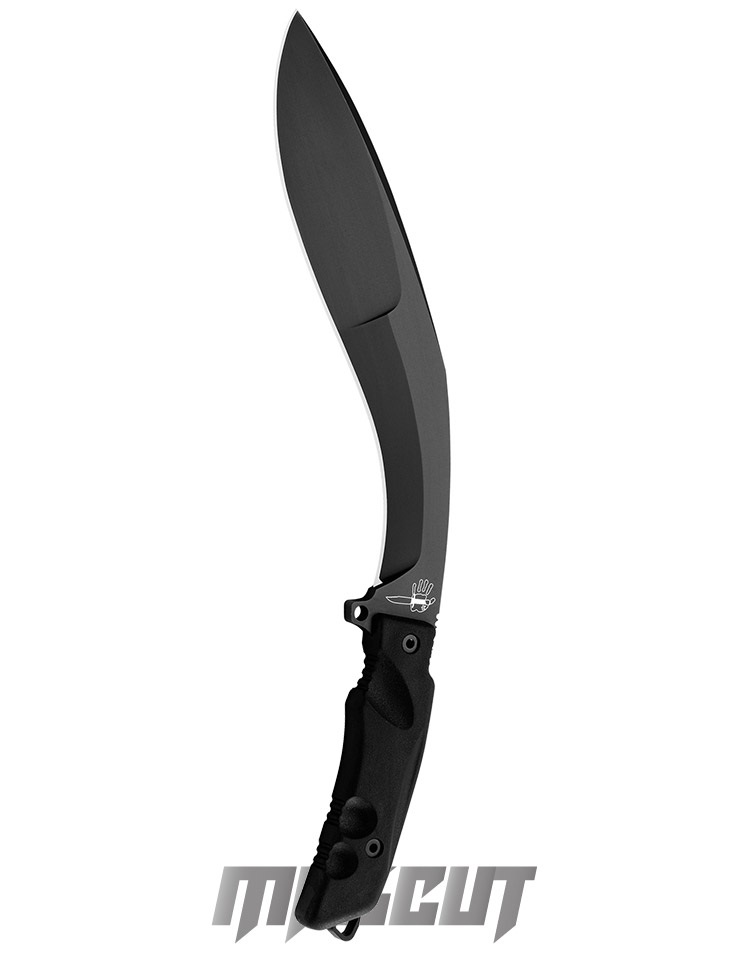 FOX EXTREME TACTICAL KUKRI 極端戰術闊爾克叢林刀N690Co鋼黑色