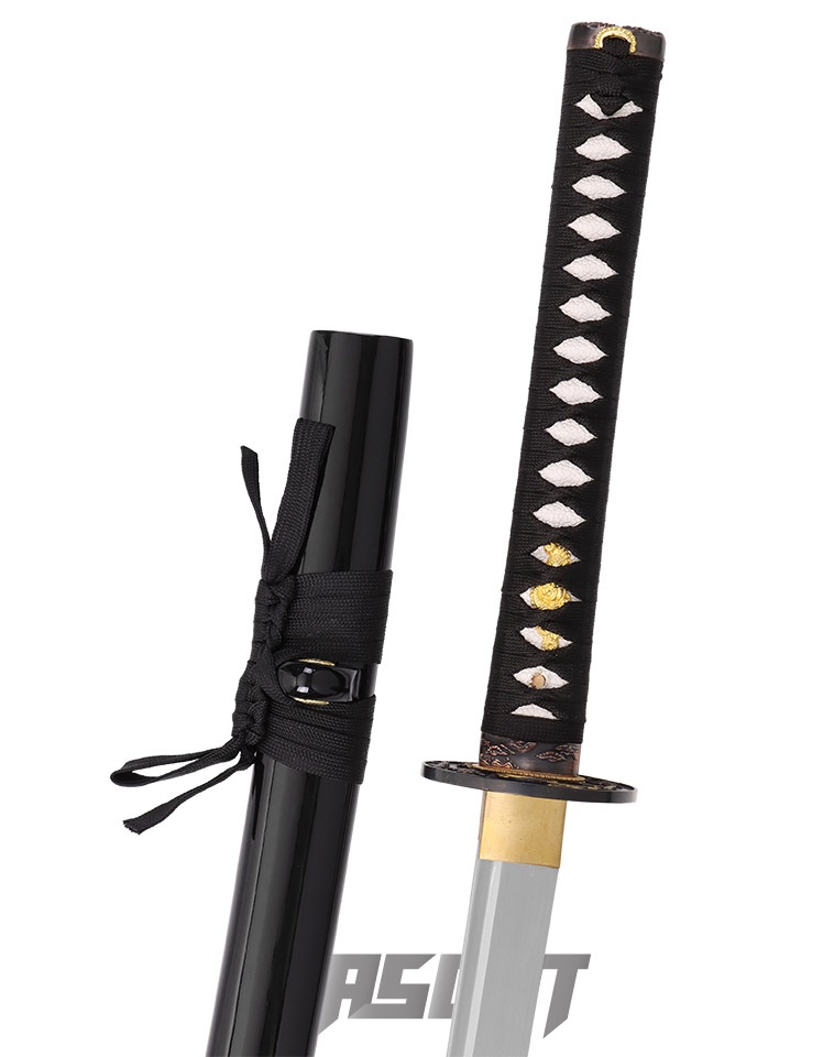 波紋模様 武具 刀装具 日本刀 居合刀 武士道 軍刀 鋼刀 冷兵器 指揮刀