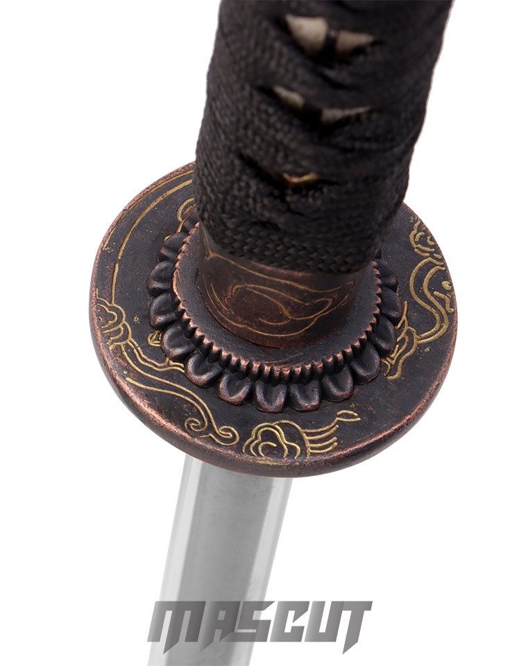 【希少】長十手　全長88cm　在銘　十手 日本十手-十手- 武士刀推薦,西洋劍收藏,軍用刀專賣,zippo打火機