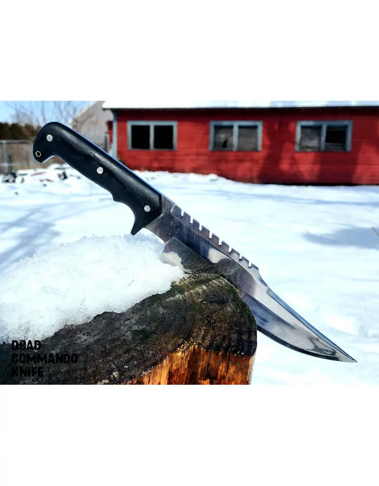 希少）九頭龍刀 Khukuri House DBAD COMMANDO 【魔鬼司令】突擊隊生存刀-固定刀│固定