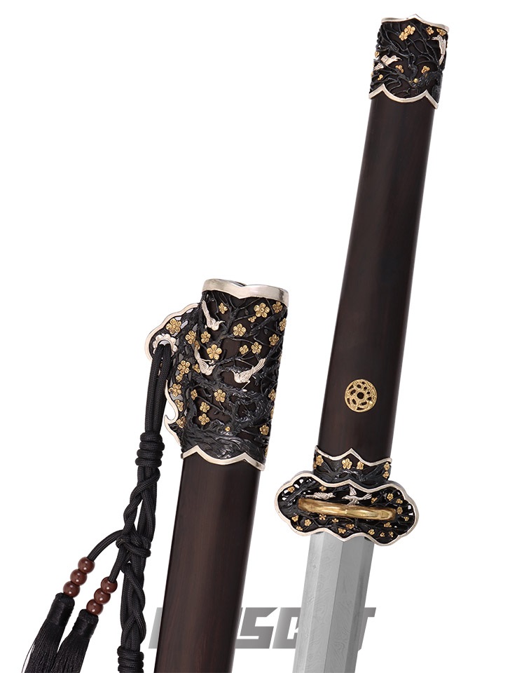 短刀，古銅製，「建安二年永寶」，時代物 短刀，古銅製，「建安二年永