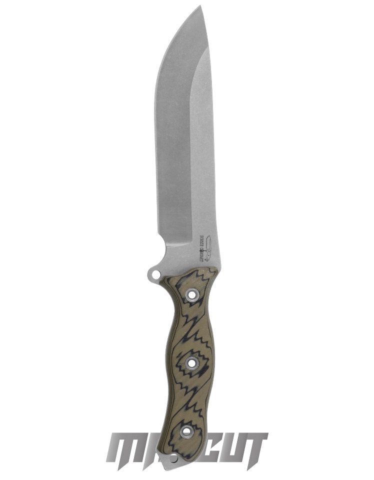 BUSSE COMBAT JACK TAC 7 石洗INFI鋼綠黑G10柄含