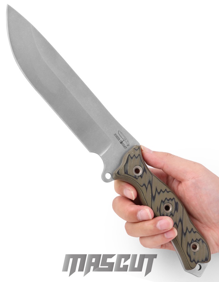 BUSSE COMBAT JACK TAC 7 石洗INFI鋼綠黑G10柄含